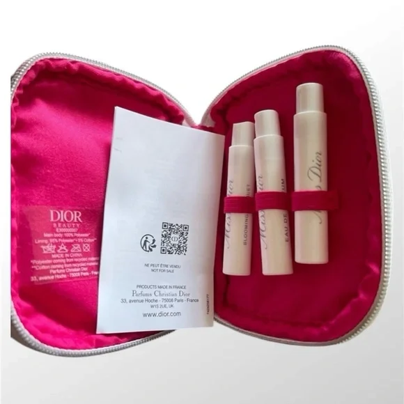 Miss Dior Makeup Pouch + perfume x 3 Limited edition! - Picture 6 of 6